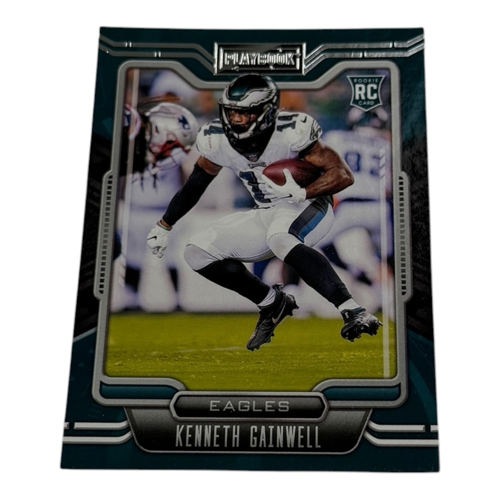 2021 Panini Playbook Kenneth Gainwell Rookie Card #139 Philadelphia Eagles RC